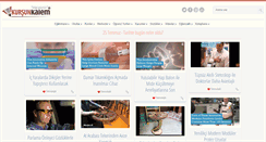 Desktop Screenshot of kursunkalem.com