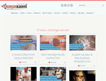 Tablet Screenshot of kursunkalem.com